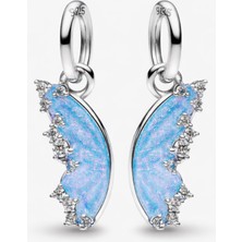 Poseidons Jewellery S925 Ayrılabilir Kelebek Sallantılı Charm
