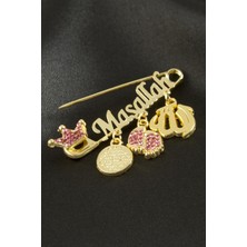 Ayena Moda Maşallah Yazılı Broş