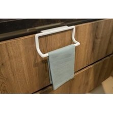 Mutfak Banyo Havlu Askısı-Beyaz
