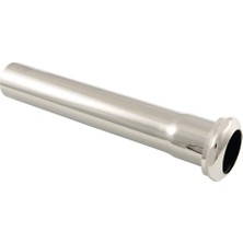 EVP1006 20 cm x 1-1/4 Inç O.d Kaymaz Eklem Pirinç Uzatma Borusu, Cilalı Nikel