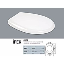 Tuba Toptaş Nkp Ipek Amortisörlü+Tak Çıkar Klozet Kapağı