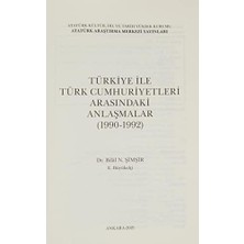 Türkiye Ile Türk Cumhuriyetleri Arasındaki Anlaşmalar (1990 - 1992)