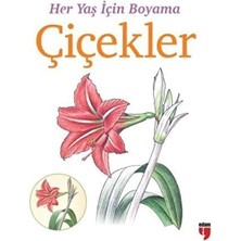 Her Yaş Için Boyama-Çiçekler