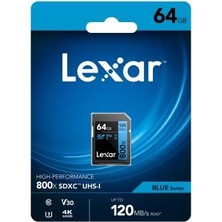 64GB Professional 800X SDXC™ Uhs-I Cards, Up To 120MB/S Read 45MB/S Write C10 V30 U3