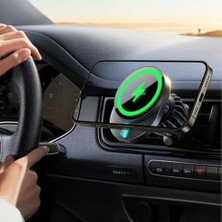 JR-ZS409 Manyetik Kablosuz Araç Şarj Cihazı Tutucu