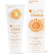 Spf 50+ Güneş Koruyucu Krem, 50ML - Suya Dayanıklı Çok Yüksek Koruma