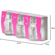 Lav, Sera 3'lü Kavanoz, LV-SER82 PK0002A, SER82-PK0002A, Şeffaf