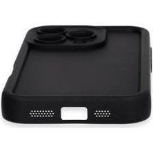 16 ile Uyumlu Viera Silikon Hafif ve Tam Koruma Sağlayan Şık ve Dayanıklı Silikon Kılıf (Siyah)