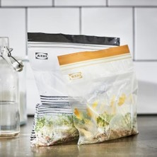 – Sırt Çantaları Risigillabili Istad, 25 Adet 1,2 L + 25 Adet Için 2,5 L, Dondurucu, Gıda Maddeleri, Renk: Mor, Tot. 50 Adet, Plastik, Mor, Confezione Da 1