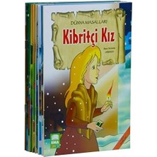 Dünya Masalları Seti (10 Kitap Takım): 1. ve 2. Sınıflar Için Düz Yazılı