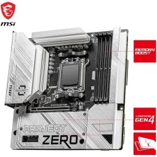 Msı B650M Zero Am5 Soket Ddr5 7600(OC) Mhz Matx Anakart