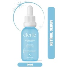 Retinol & Bakuchiol Serum – Yaşlanma ve Leke Karşıtı Gece Bakımı –%0.3 Retinol,%2.5 Bakuchiol, Argireline, C Vitamini ve Seramid Içeren Onarıcı Kompleks