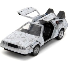 Jada, 253252038, Geleceğe Dönüş Zaman Makinesi Aracı, Die-Cast (Metal), Açılabilir Parçalar, 1:32, 13.5 cm