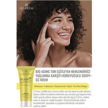 Bio Aging Ton Eşitleyen Nemlendiricili Yaşlanma Karşıtı Yüksek Koruyuculu 50+ Spf cc Krem 50 ml