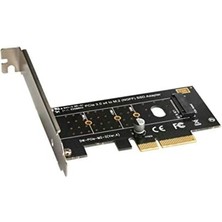 4446 Pci-E 3.0 X4 To Nvme M.2 M Key Ngff SSD Çevirici Dönüştürücü Kart Adaptör