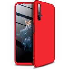 Honor 20 Için Kılıf Double Dip 360 Protective Kırmızı [honor 20 ile Uyumlu Kılıf - Kırmızı]