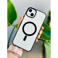 14 Plus - 15 Plus ile Uyumlu Özellikli Renkli Şeffaf Kılıf