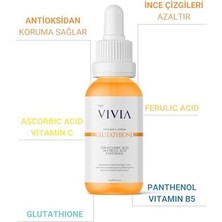 The Vivia Leke Karşıtı Aydınlatıcı C Vitamini Serum Glutatyon,%20 Askorbik Asit,%5 Ferulik Asit 30 ml
