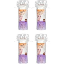 Lux Disk Waterjet Makyaj Pamuğu (50'li) x 4 Adet