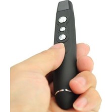 Sunum Kumandası Laser Pointer Kablosuz Çantalı Sunum Kalemi Tak Çalıştır PP1100