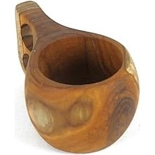 Otantik Çarşı Ahşap Kuksa Bardak 7X13 Cm, 69057