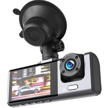 Xo Is Beauty Araç Kamerası Full Hd 1080P Video Kaydı 2 Inç Boyutunda Ekran Aynı Anda Iki Kamera Kanal Desteği ile Kayıt ve Hareket Algılama Özelliği XJ03