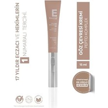 Peptit Kompleksli Göz Çevresi Kremi 15 ml – Kırışıklık, Morluk ve Şişlik Karşıtı Masaj Başlıklı Krem