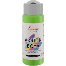 Açık Yeşil Akrilik Boya 60 ml