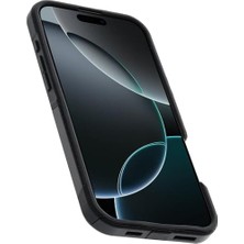 16 Pro Uyumlu Commuter Serisi Magsafe Kılıf, Düşmeye Karşı Koruyucu Koruyucu Kılıf, Siyah