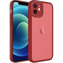 11 Kılıf Kırmızı Primula Kamera Korumalı Kapak Koruyucu Tasarım (11, Kırmızı)