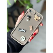 iphone 7 Plus ve 8 Plus ile Uyumlu Çikolata Baby Oyuncak Tasarım Kılıf