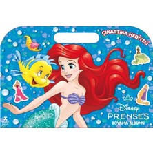 Disney Prenses - Çıkartma Hediyeli Boyama Albümü