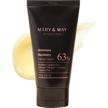 Mary&may Idebenone+Blackberry Intense Cream 100G / Idebenon ve Böğürtlen Içeren Cilt Sıkılaştırıcı ve Kırışıklık Karşıtı Nemlendirici Krem