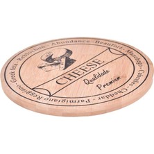 Bambum B2879 Lasiago-Rotating Peynir Servis Tahtası, Kahverengi