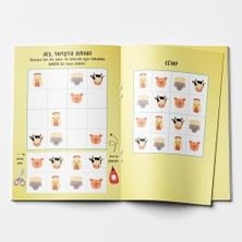 Çocuklar Için Sudoku 3'lü Set - Seviye 1-2-3 (3 Kitap)