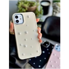 11 Uyumlu 3D Oyuncaklı Pearl Tasarımlı Yumuşak Silikon Kılıf - Krempearl