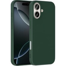 Psr Aksesuar 17 Mara Lansman Kapak – Ultra Koruma Kadife Iç Dokulu Yumuşak Silikon Kılıf (Koyu Yeşil, 17)