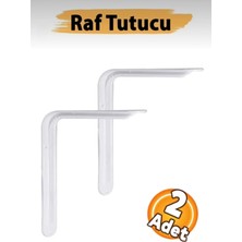 Beşel 10X12 Raf Altı Raf Tutucu Beyaz 23 x 29 cm (2 Adet)