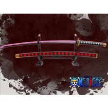 Titrek Toys [100 Cm] One Piece Roronoa Zoro Shusui Özel Tasarım Katana ve Kın Seti