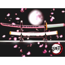 Titrek Toys [100 Cm] Demon Slayer Mitsuri Kanroji Özel Tasarım ******* ve Kın Seti