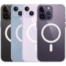 Psr Aksesuar Magsafe Uyumlu Şeffaf Kılıf – 15 | Sert Pc Embos Kılıf | Kablosuz Şarj Destekli | Darbe Koruyucu, Ultra Ince Tasarım