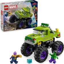 LEGO ǀ Marvel Hulk Kamyonu, Thanos'a Karşı 76312-7 Yaş ve Üzeri Çocuklar Için Süper Kahraman Içeren