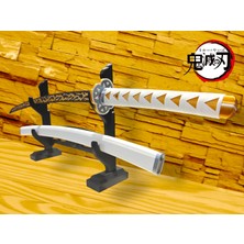 Titrek Toys 100 cm Demon Slayer Zenitsu Black ******** Kkkkkkk Kınlı Set - Cosplay ve Dekoratif