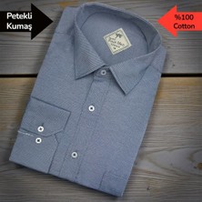 Eren Style Pamuklu Uzun Kollu Tek Cepli Gömlek (Regular Kalıp)