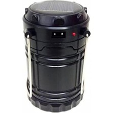 Solar Şarjlı Güneş Enerjili Fan Kamp Feneri Güneş Paneli Kamp Şarjlı Işıldak USB Şarj