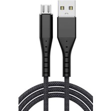 Zipax Huawei Mate 10 Honor 9 Lite P Smart P10 Lite Micro USB 3.0A Hızlı Şarj Kablosu SYRX-AP210M