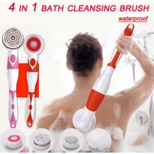 Pusat Pratik Bath Vücut Masaj ve Temizleme Duş Fırçası Seti ( Lisinya )