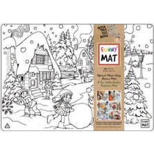 Pusat Funny Mat - Kış 33,5 x 48 cm