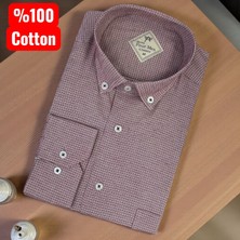 Eren Style Pamuklu Uzun Kollu Tek Cepli Gömlek (Regular Kalıp)