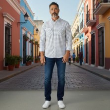 Eren Style Klasik Pamuklu Uzun Kollu Çift Cepli Gömlek (Regular Kalıp)